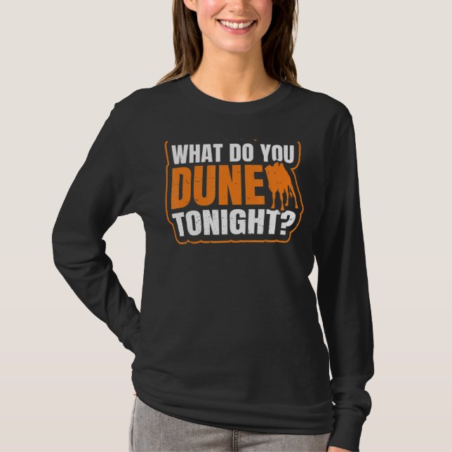 T-shirt Qu'Est-Ce Que Tu Donnes Ce Soir Pun Pour Un Ventil (Devant)