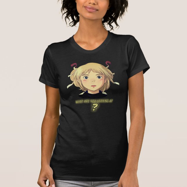 T-Shirt Qu'est-ce que vous regardez.  (Devant)