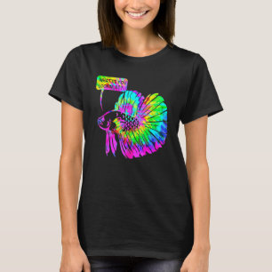 T-shirt Qu'est-ce que vous regardez, poisson Betta en colè