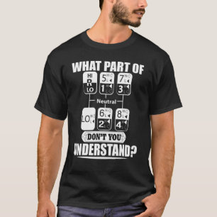 T-shirt Qu'est-ce qui fait partie de Don't You Under Stand