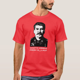 T-shirt Qu'est-ce qui manque à G_LAG ? Joseph Stalin - Dar