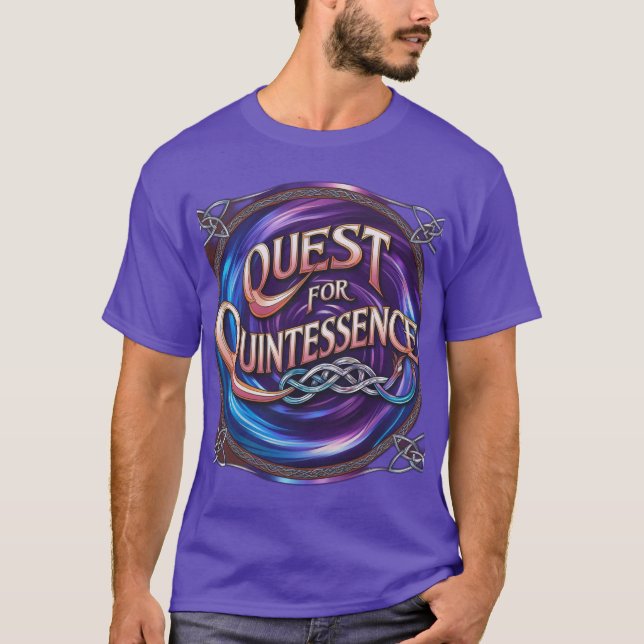T-shirt Quest for Quintessence (Devant)