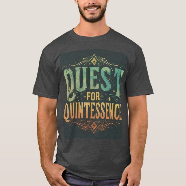 T-shirt Quest for Quintessence (Devant)