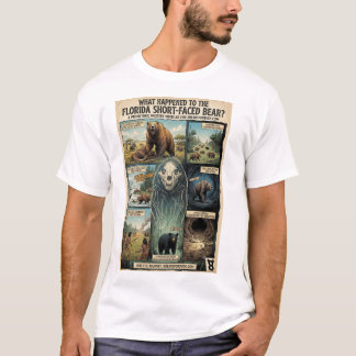 T-shirt Qu'est-il arrivé à l'ours à face courte géant de F