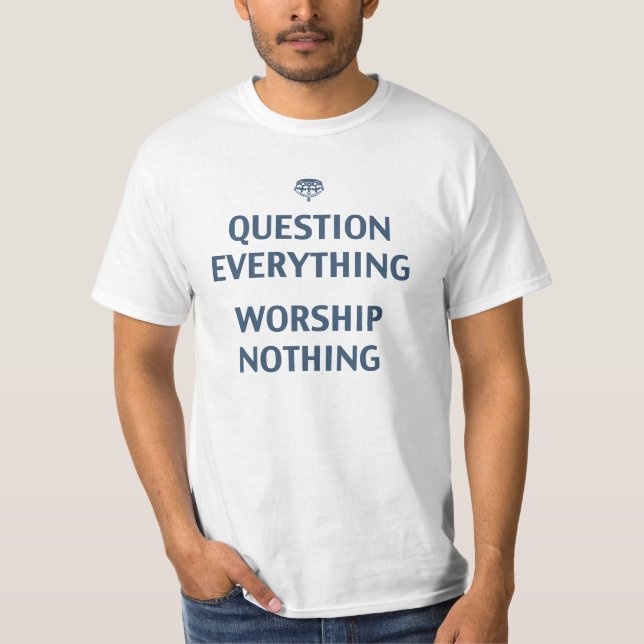 T-shirt Question tout (Devant)