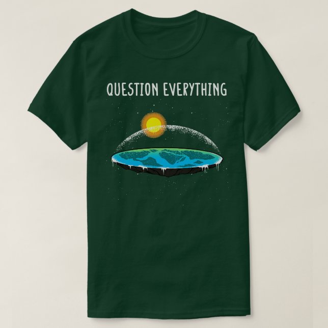 T-shirt Question Tout 6 (Design devant)