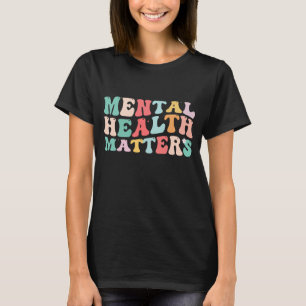 T-shirt Questions de santé mentale