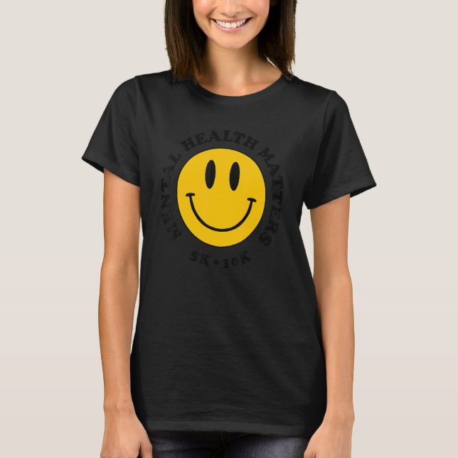 T-shirt Questions de santé mentale (Devant)