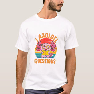 T-shirt Questions sur les Axolotl