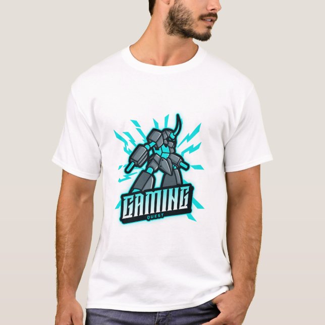 T-shirt Quête de jeu (Devant)