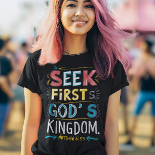 T-shirt Quête Divine : Chercher le Royaume des dieux premi
