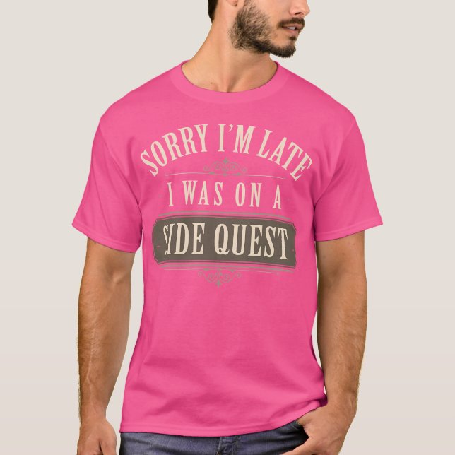 T-shirt Quête latérale (Devant)