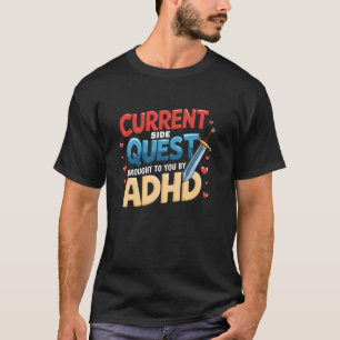 T-shirt Quête Secondaire Actuelle Vous est Proposée Par Hu