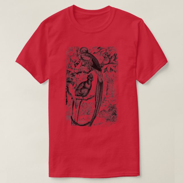T-shirt Quetzal Birds Imprimer (Design devant)