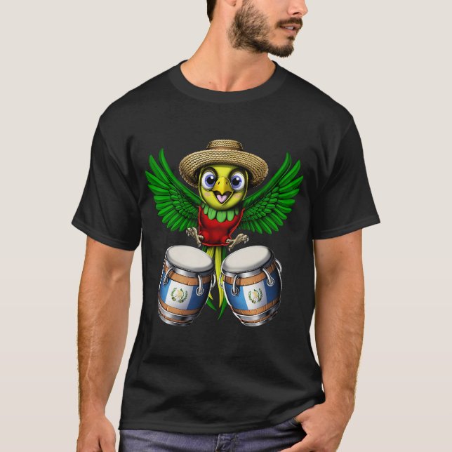 T-shirt Quetzal du Guatemala (Devant)