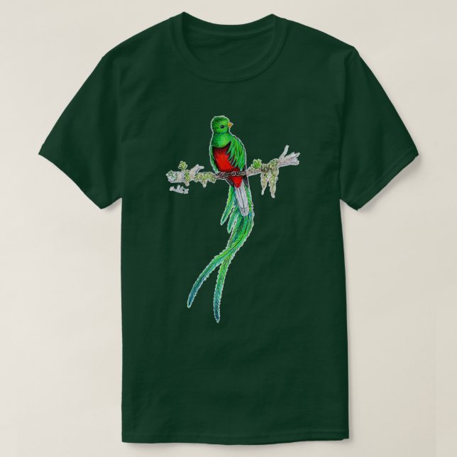 T-shirt Quetzal resplendant (Design devant)