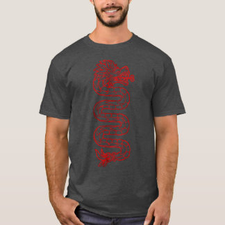 T-shirt Quetzalcoatl Aztec Mayan Featherserpent Toltec