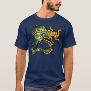 T-shirt Quetzalcoatl Aztec Mayan Featherserpent Toltec