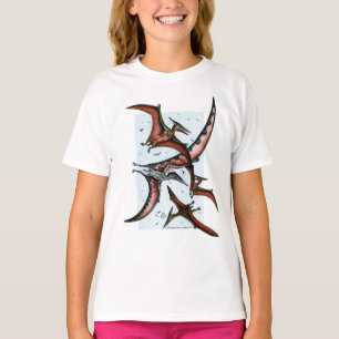 T-shirt Quetzalcoatlus Avec Chemise Pterosaures