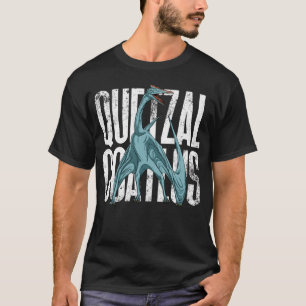 T-shirt Quetzalcoatlus Dinosaur Dinosaure Illustration