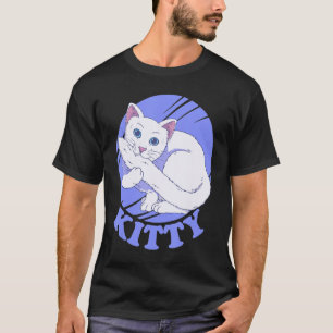 T-shirt Queue blanche