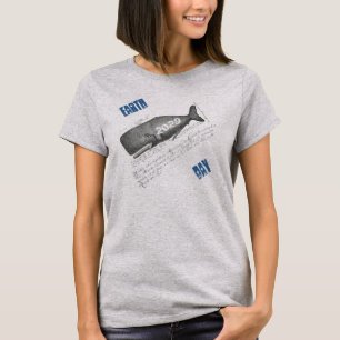T-shirt Queue de Baleine