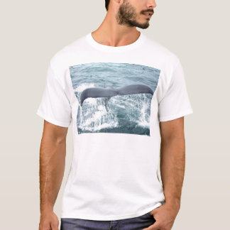 T-shirt queue de baleine