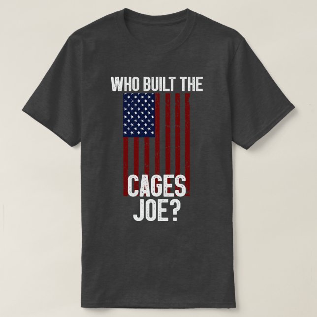 T-shirt Qui A Construit Les Cages Joe 3 (Design devant)