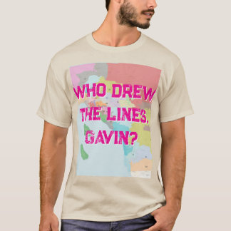 T-shirt Qui a dessiné le Tee - shirt Lignes