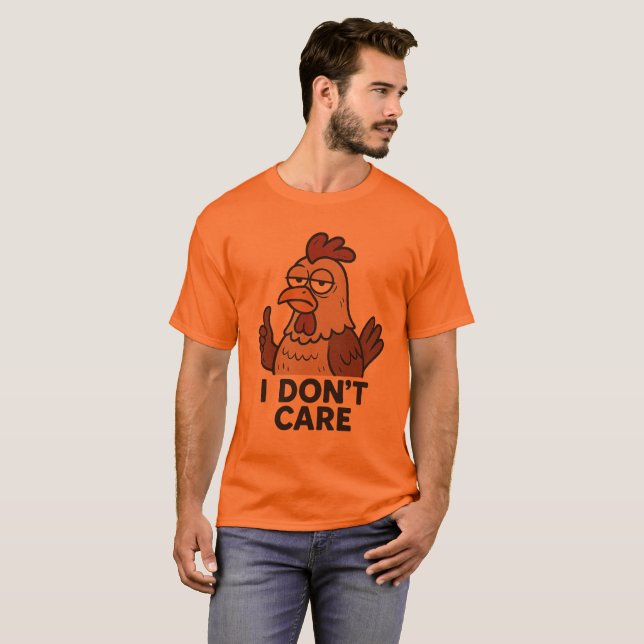 T-shirt Qui a dit que les poulets ne rêvent pas (Devant entier)