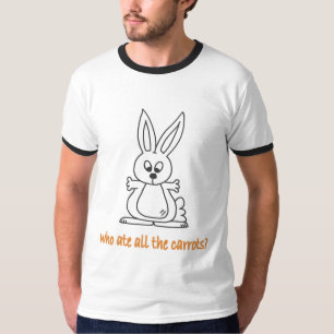 T-shirt Qui a mangé toutes les carottes ?
