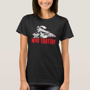 T-shirt Qui a pris la vapeur de train Locomotive Railroad