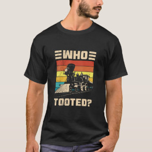 T-shirt Qui A Pris Un Amoureux De Chemin De Fer Funny Pour