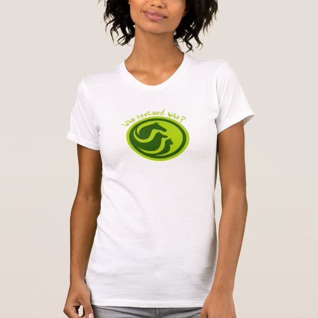 T-shirt qui a secouru qui ? (Devant)