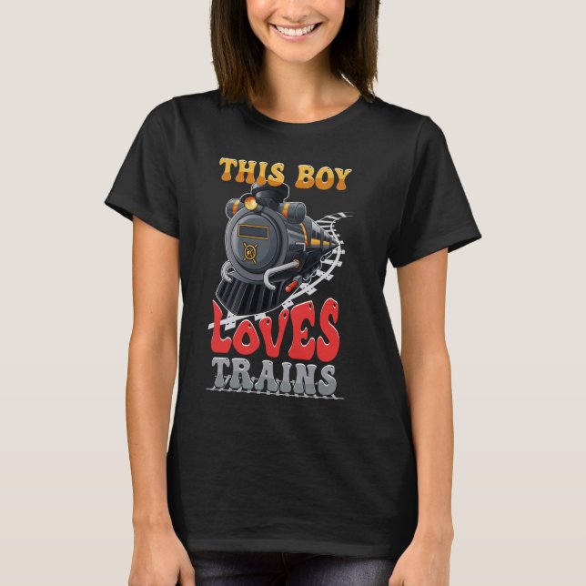 T-shirt Qui A Tooté Modèle Zug, Modèle Builder Et Train Lo (Devant)