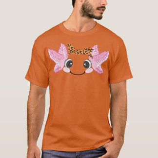 T-shirt Qui aime Axolotl Bubble Tea Cute Funny Kawaii Ani