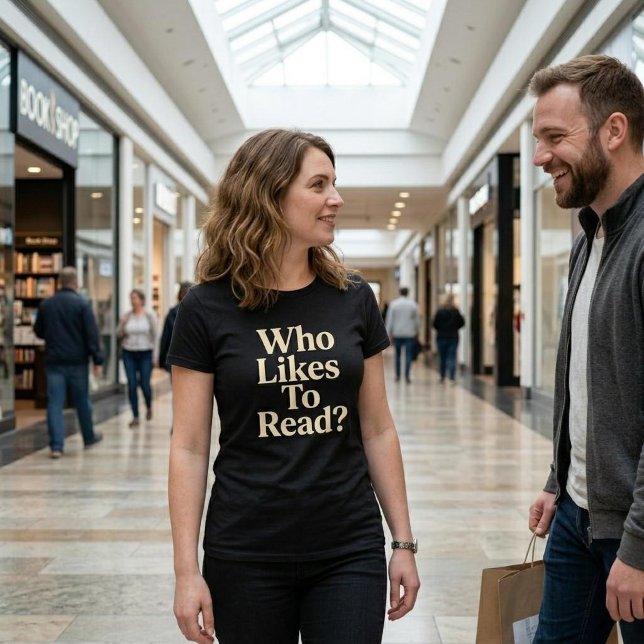 T-shirt Qui aime lire? Lecture (Créateur téléchargé)