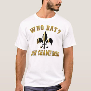 T-shirt Qui ? Champions/fleur de Lis 2010