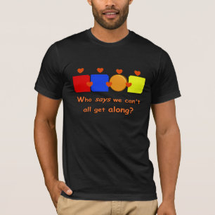 T-shirt Qui dit qu'on ne peut pas tous aller de l'avant