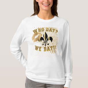 T-shirt Qui est-ce ?/nous sommes-nous ?/fleur de Lis/love/