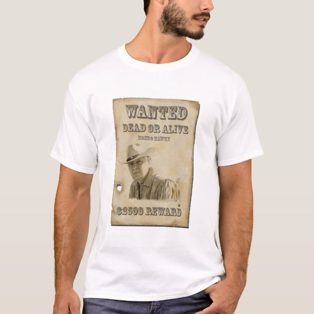 T-shirt Qui est Hondo Hawke (Devant)