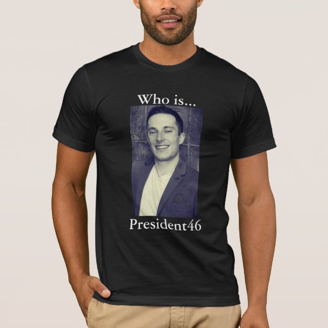 T-shirt Qui est President46 (Devant)
