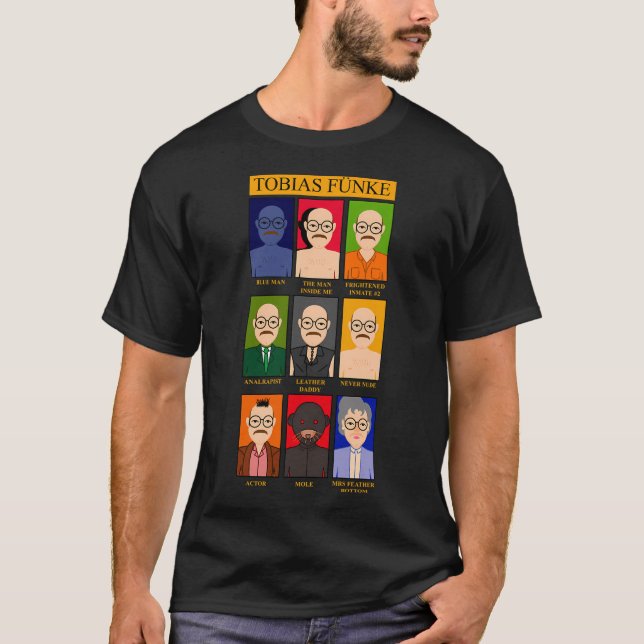 T-shirt Qui est Tobias Funke ? (Devant)