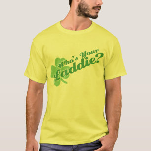T-shirt Qui est votre Irlandais drôle de gars