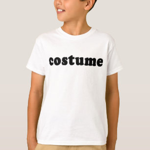 T-shirt qui indique juste le COSTUME