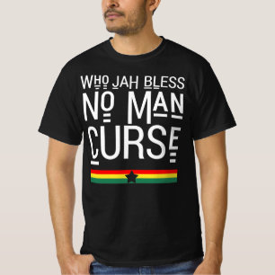 T-shirt Qui Jah Bénit Aucun Homme Malédiction