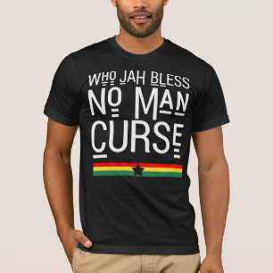 T-shirt Qui Jah Bénit Aucun Homme Malédiction