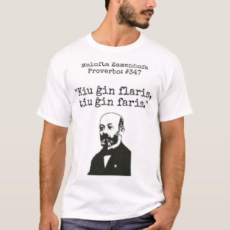 T-shirt Qui le fondent, occupé le lumière (de pet arrière)