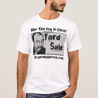 T-shirt Qui le Frig est-il Chris ?