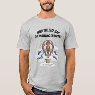 T-shirt Qui L'Enfer Sont Les Gilberts Qui Voyagent